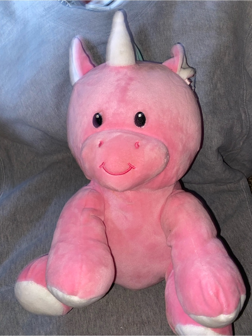 Pink Plush Unicorn Soft Toy